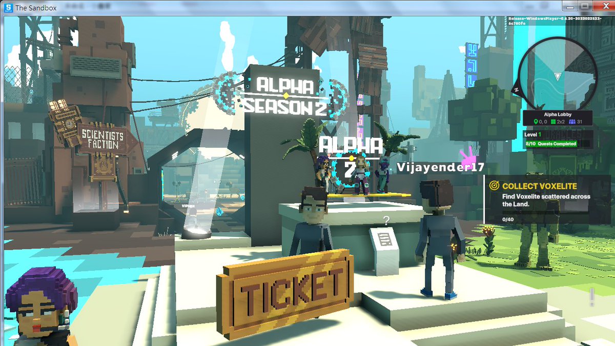 JKlin068's tweet photo. @TheSandboxGame I just participated in the daily #SandboxAlphaS2Contest for a chance to earn up to 1,000 $SAND! Day 1 - Selfie with the S2 Alpha Pass. Check out my screenshot below! 👇 #SandboxAlphaS2 https://t.co/XSNsM77xhI