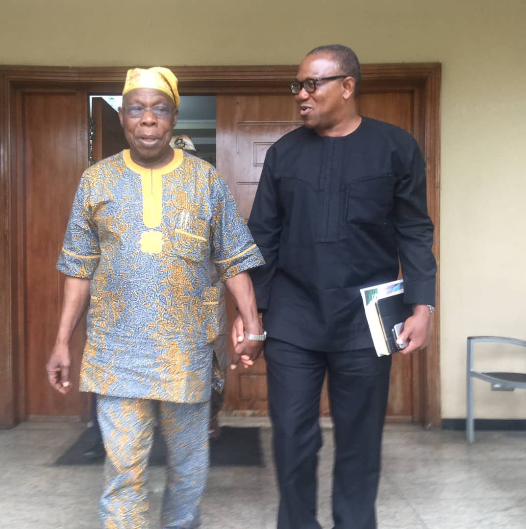 Peter Obi on Twitter: "Your Excellency, former President Olusegun Obasanjo,  you've been a great leader and inspiration to many. On behalf of my family,  I sincerely congratulate you on your 85th birthday