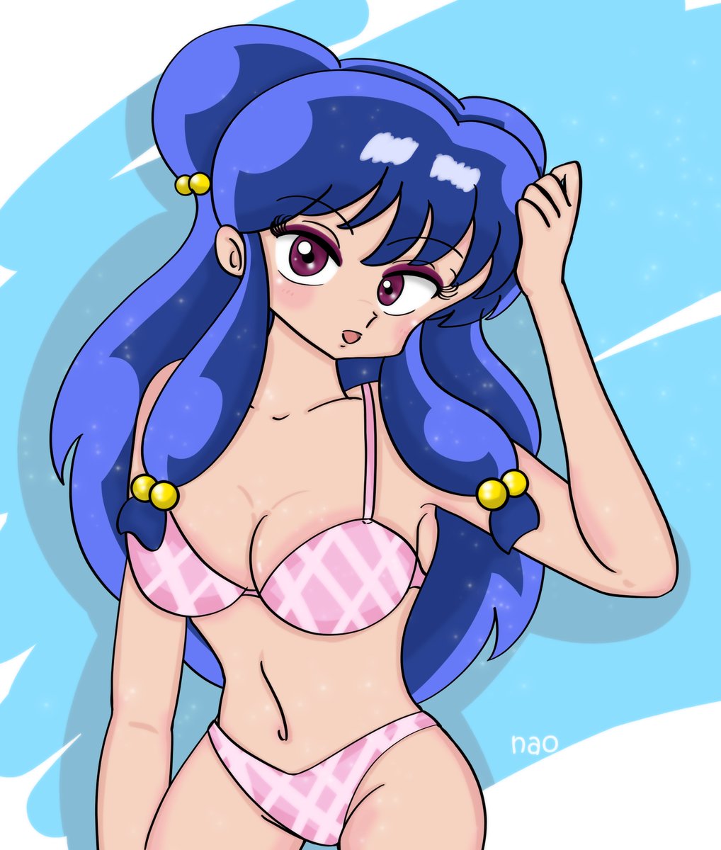 寒すぎるので水着のシャンプー #らんま #絵描きさんと繋がりたい