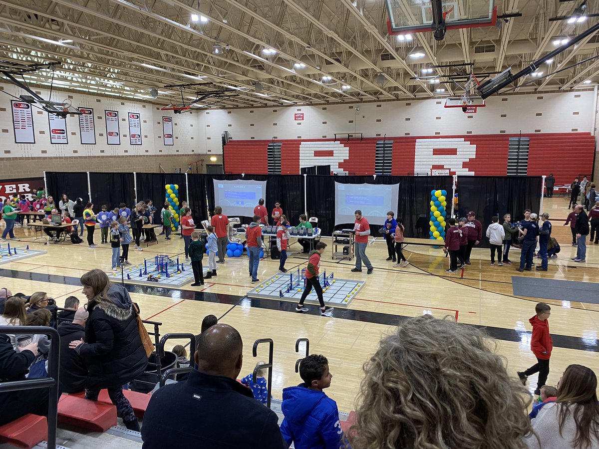 Such great things happening today at Red River High School! Huge shoutout to the organizers of this AWESOME VEX event! <a href="/RRHSRobots/">RRHS Robotics</a> <a href="/TheOstgarden/">MrOstgarden's Class</a> #GFSchools