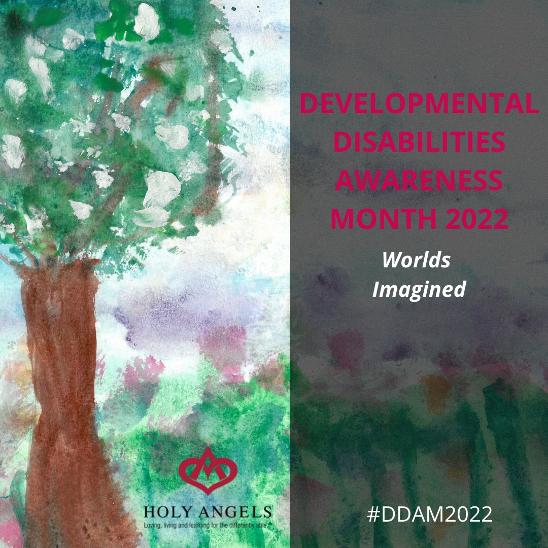 March is Developmental Disabilities Awareness Month, a time to highlight the importance of the #inclusion of people with developmental disabilities in all aspects of community life.

Holy Angels is proud to be a part of the conversation. #DDawareness2022 #DDAM2022 #WorldsImagined