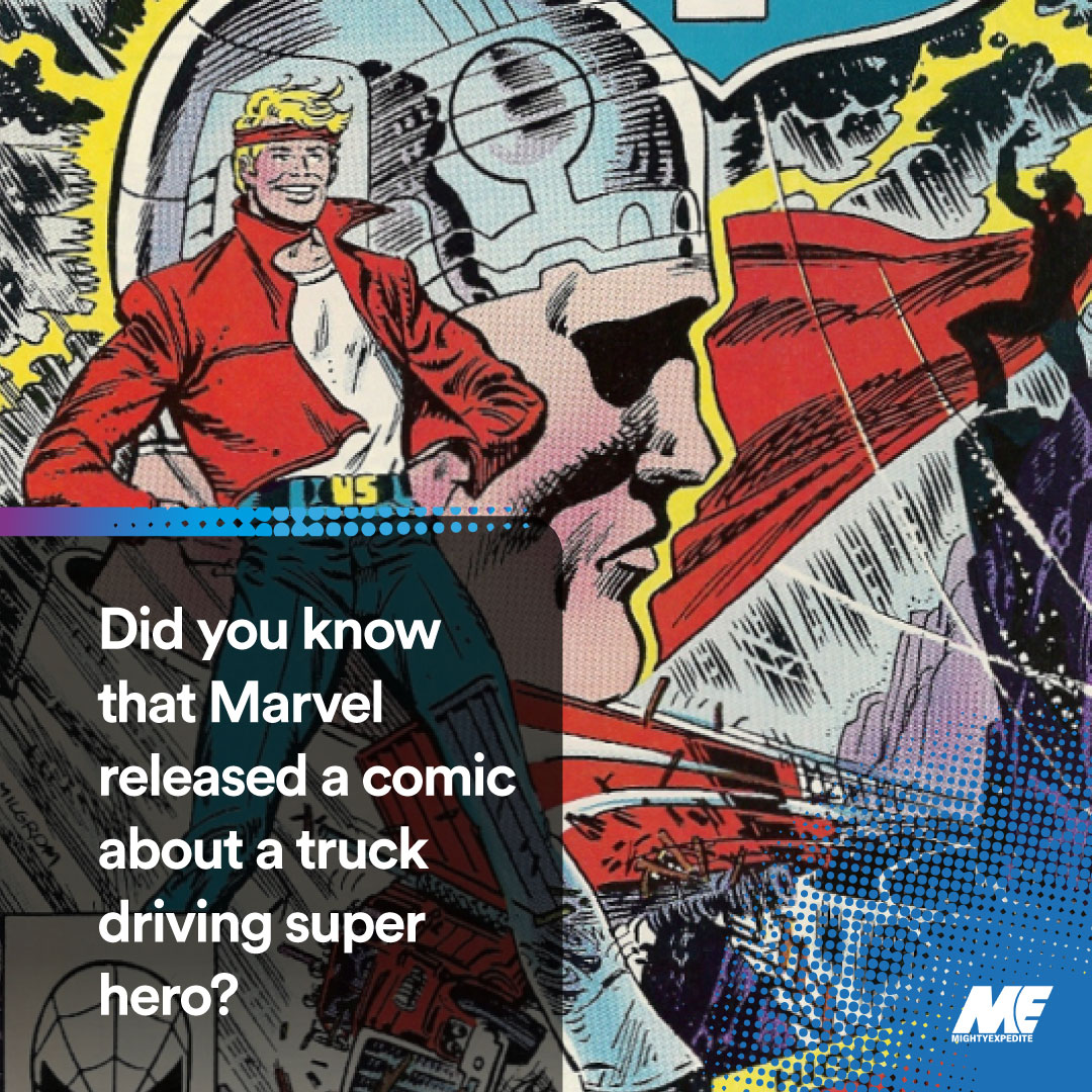We all know that truck drivers are heroes, but there’s an actual #trucker super hero! 🦸‍♂️

In 1983 Marvel released a comic about US Archer. He’s a skilled #truckdriver and even has a customized truck with weapons. 🚛

Have you ever read the comic?

#marvelcomics #superhero #comics