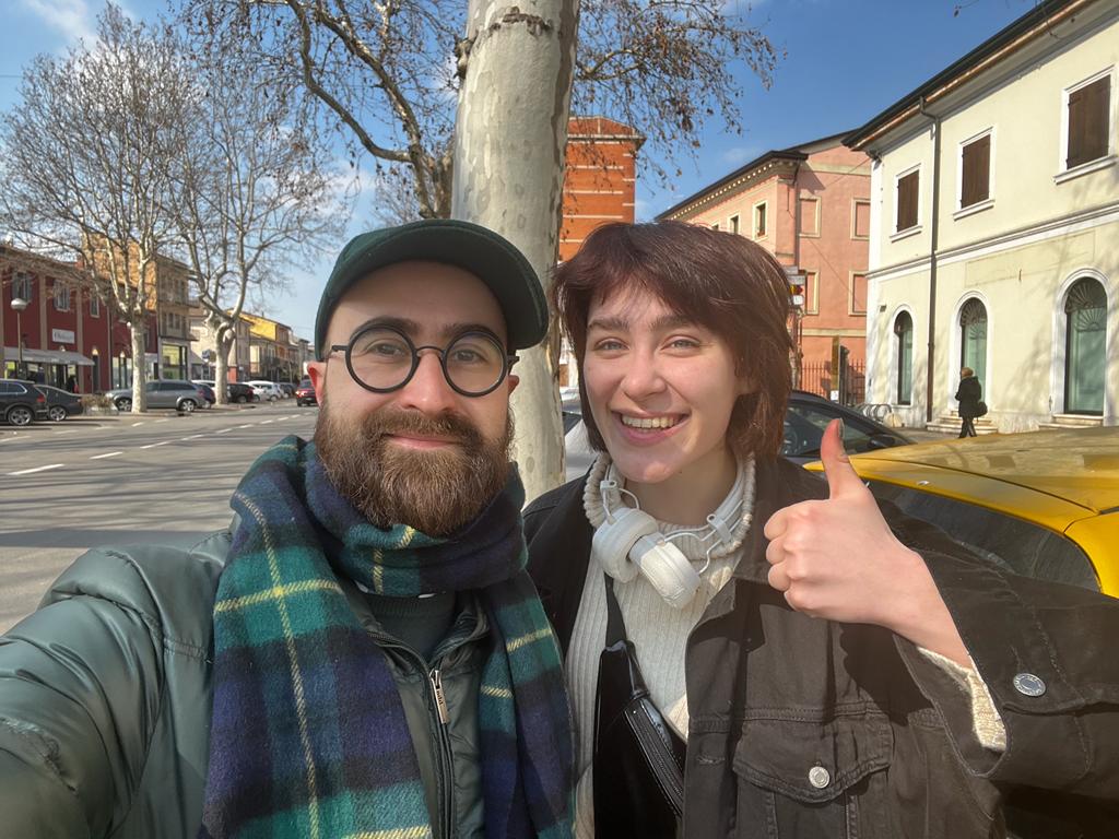 StageUkraine's tweet photo. We are welcoming our first refugee students in Verona. Our mission is to make them smile again: we want to provide all Ukrainian theater artists with a shelter and a safe space where they can study, perform, and keep Ukraine's culture and strength alive.
We #StandWithUkraine️ https://t.co/V0yVjEkUey