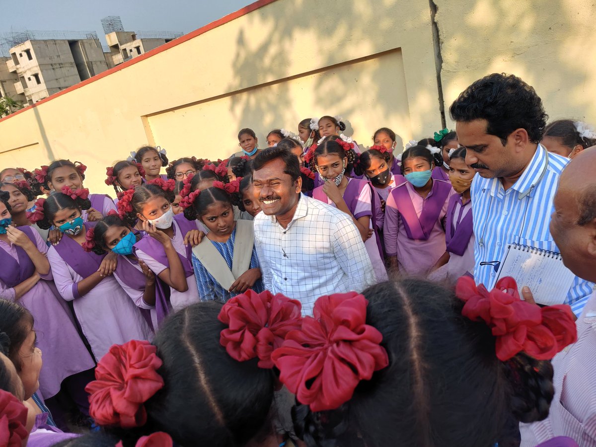 _Gurukulams's tweet photo. @ChandruduIAS Special Secretary to Govt, #SocialWelfareDepartment, #SURPRISE #visit to Dr. B R Ambedkar Gurukulam, Jaggayapeta, Krishna District on 05-03-2022. 
@ysjagan
@AndhraPradeshCM
@IASassociation 
@DCsofIndia 
@PMOIndia 
#Studentswelfare https://t.co/VolX3LSHF5