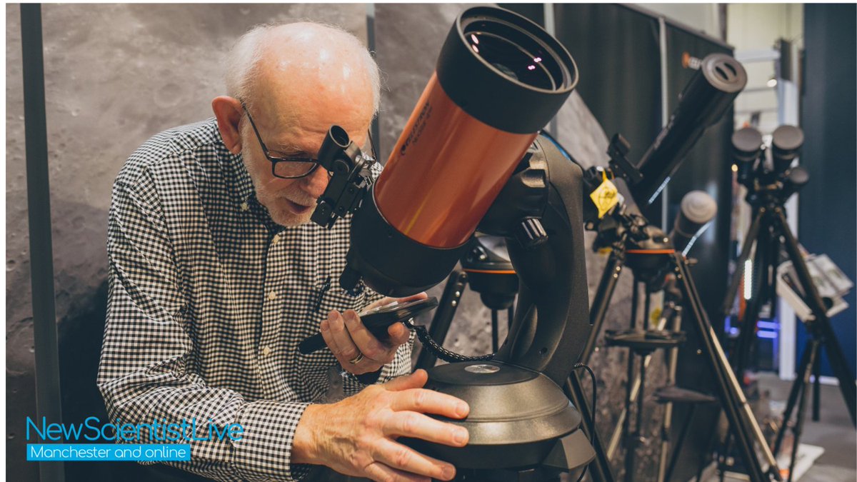 newscientist's tweet photo. Founded in in 1960, @Celestron is one of the most trusted brands for microscopes and telescopes. Visit their stand to see the latest in sky scoping technology at  #NSLManchester

Buy your tickets at https://t.co/t63LXuJ63q

#newscientistlive #celestron #telescopes #universe https://t.co/1pLBEQ0i0X