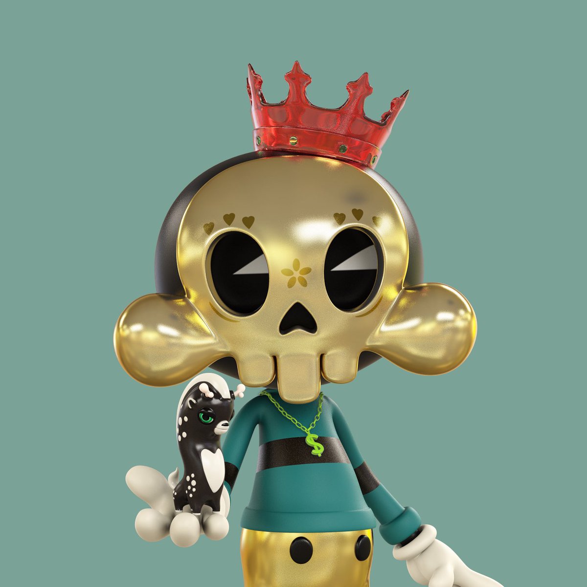 mtucknroll's tweet photo. WOKE UP AS A #SKULLTOONS SKULLY! 🐳💀🔥

(no better feeling) @SkulltoonsNFT https://t.co/MgUSn8MSsB