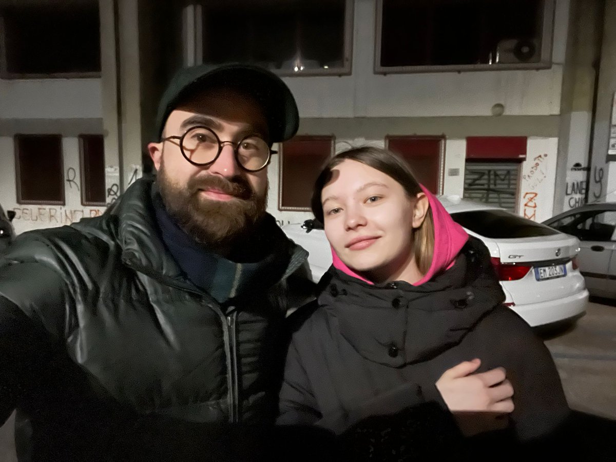 StageUkraine's tweet photo. We are welcoming our first refugee students in Verona. Our mission is to make them smile again: we want to provide all Ukrainian theater artists with a shelter and a safe space where they can study, perform, and keep Ukraine's culture and strength alive.
We #StandWithUkraine️ https://t.co/V0yVjEkUey