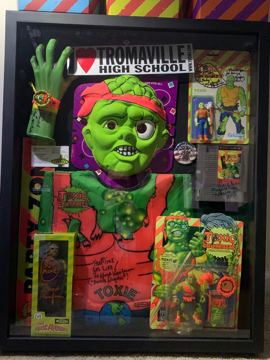 Welcome to the #Tromuseum #toxiccrusaders 
#troma 
#toxie