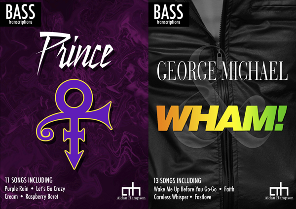 Superstars' bass transcriptions! Michael Jackson, George Michael &amp; Prince. New Bass eBooks &amp; Bundle. Check out these Bass Transcription eBooks Today! ow.ly/C2ra50IaWeh