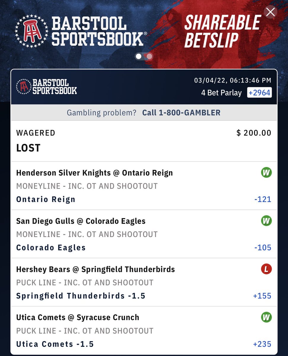 dwolfe2811's tweet photo. @turk2112 @elio82 @BSSportsbook @betthepucks @spittinchiclets @mattmurley19 @RearAdBsBlog @StuartFeiner Hope you have better luck than me. Hershey scored 2 in the last min just to lose in ot https://t.co/rNHnfZkIfs