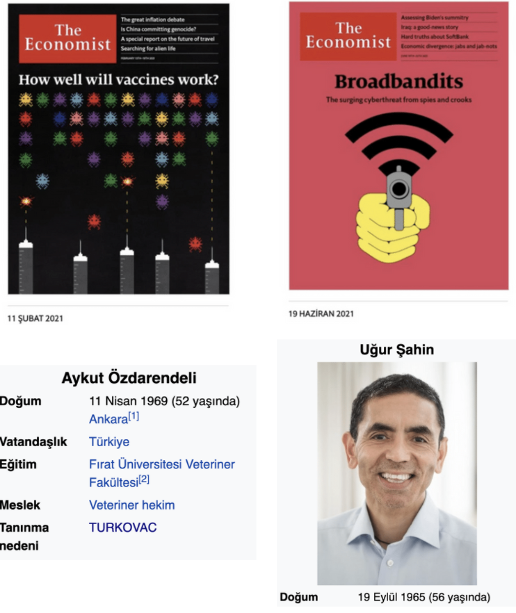 Fotoğraflardaki simgelerin tesadüf olmadığını, bu kurgunun hazırlıklarına 100 sene önceden başlandığını, sonunun dünyanın büyük bölümünün katledilmesi ile sonuçlanacağını ve beni anlamıyorsanız tüm medya unsurları ile manipüle edildiğniz için anlamadığınıza hiç inanmazsnız di mi?