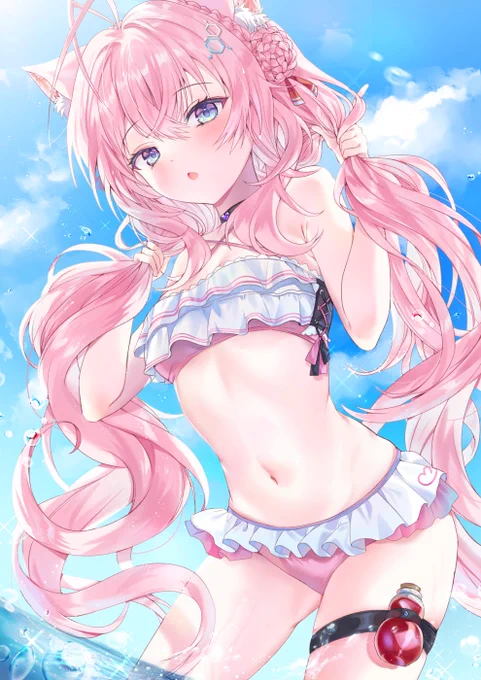 こよりの四季🧪 ② 夏!
#こよりすけっち 
