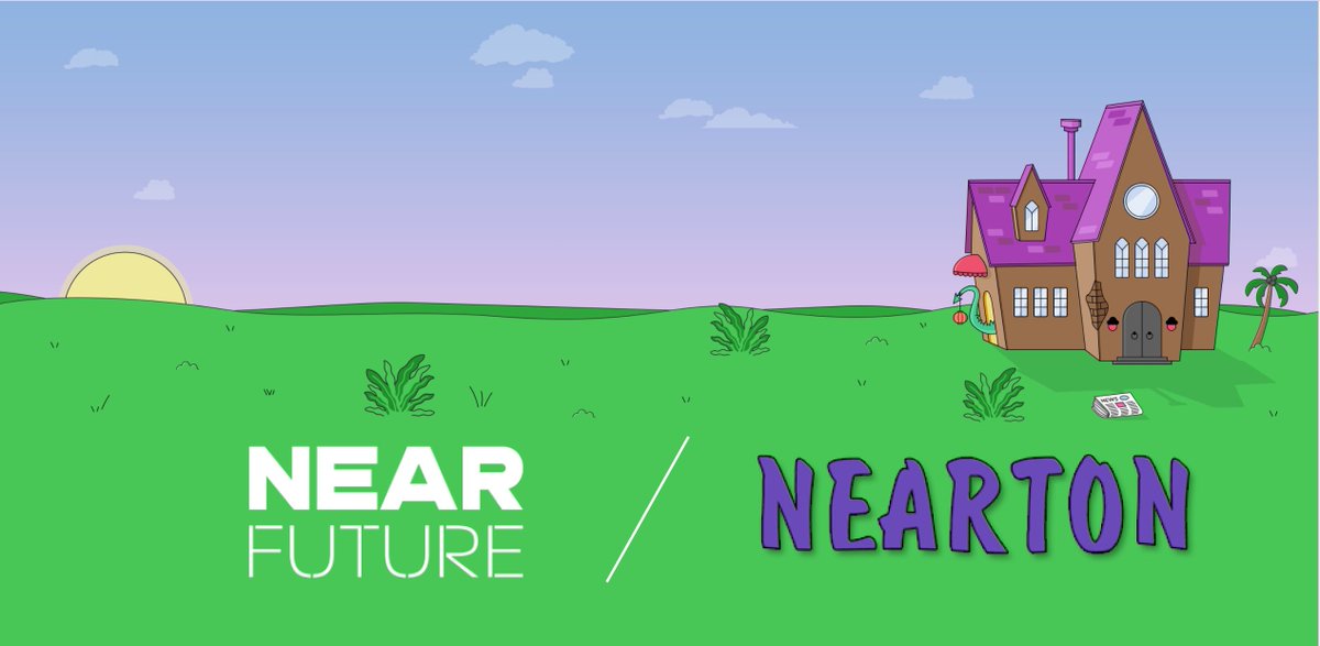 Incredible development with NEARton’s Gallery feature, our Chieftain @Capardano is loving his house on <a href="/NearBigBrain/">Kasey D</a> street ❤️‍🔥 

To celebrate their gallery, we’re giving away No.1422 🎉

Here are the rules 📚
Follow @MetaNEARtin &amp; <a href="/NearFutureNFT/">Near Future</a>
Retweet, like and tag 2 frens 💛