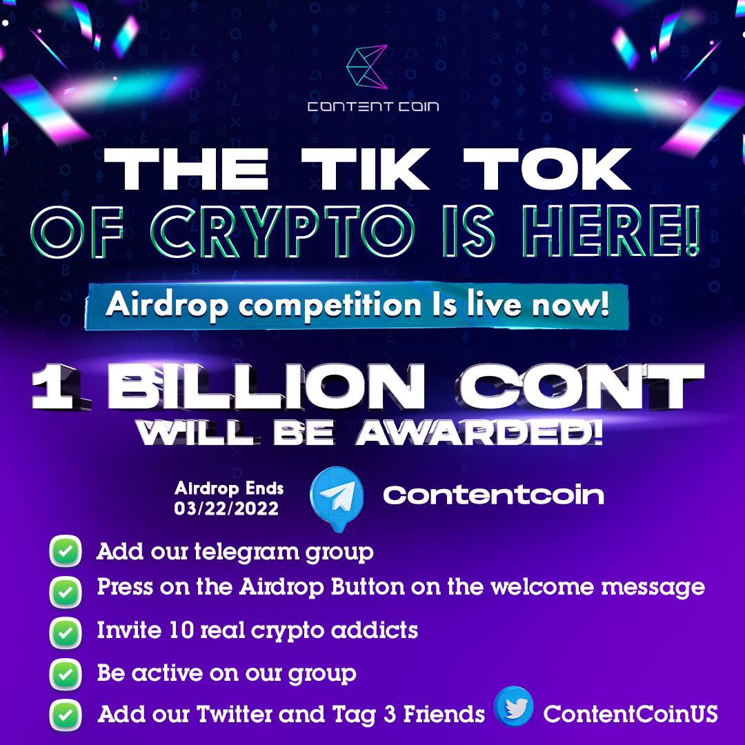 Content Coin tweet media