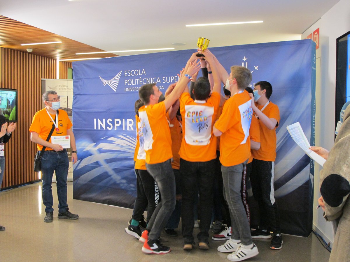 Els acompanyaran a la Gran Final d'Espanya, un altre equip de Mollerussa, els Epic Lego Bulls de <a href="/SalleMollerussa/">La Salle Mollerussa</a>. Enhorabona Biel, Marc, Pol, Júlia, Isidre, Joel, Martina, Àlex, Nil i Marc; I al seu entrenador l'Òscar