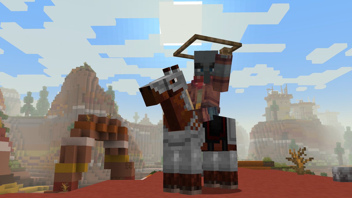 Yee haw!🤠

Be sure not to get caught by this guy, or it'll be the end of you... Check out that and more with the Bandits &amp; Badlands update on Origin Realms now!

👉Play now: play.originrealms.com
🔗Read more: originrealms.com/blog/bandits-a…