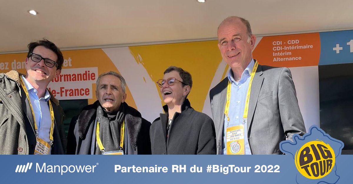ManpowerFrance's tweet photo. 🟡 En direct de Strasbourg pour la première étape du #BigTour ! Nos équipes sont mobilisées pour accompagner les candidats vers l'emploi, et les entreprises dans leurs projets de recrutement

📷 Retour en images sur l’événement et le jobdating organisé depuis notre espace #emploi https://t.co/XbzGmksk8k