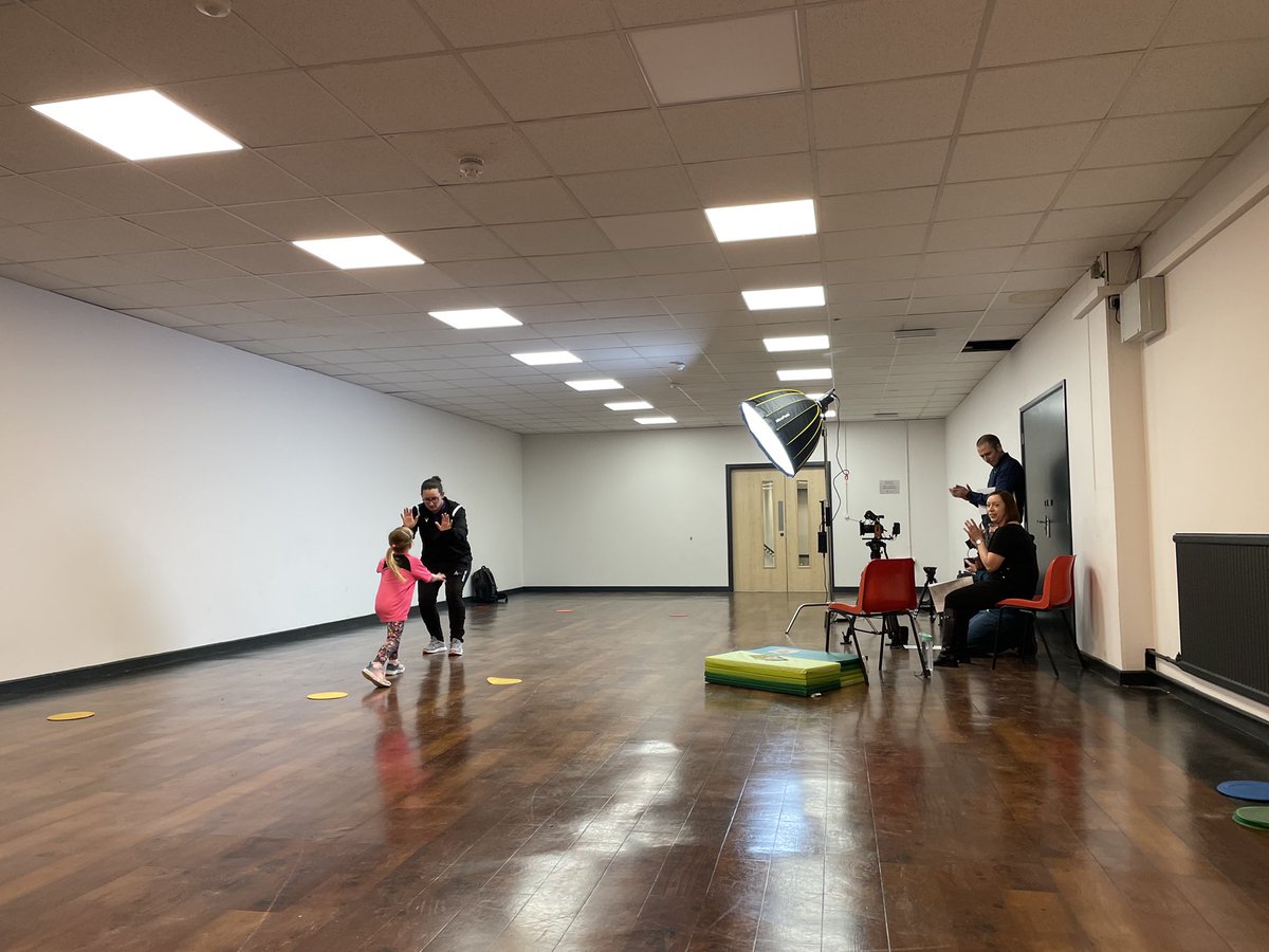 A great afternoon filming with Ben for the Come &amp; Cook With Your Child and Aura Multisports 0-7 years Programmes. Thanks to everyone involved. #BCUHBPublicHealthDietetics #Aura #Fusion