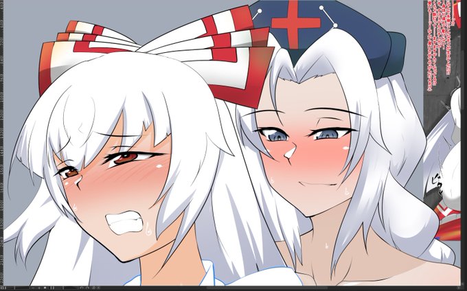 skeb依頼の進捗頑張ります 