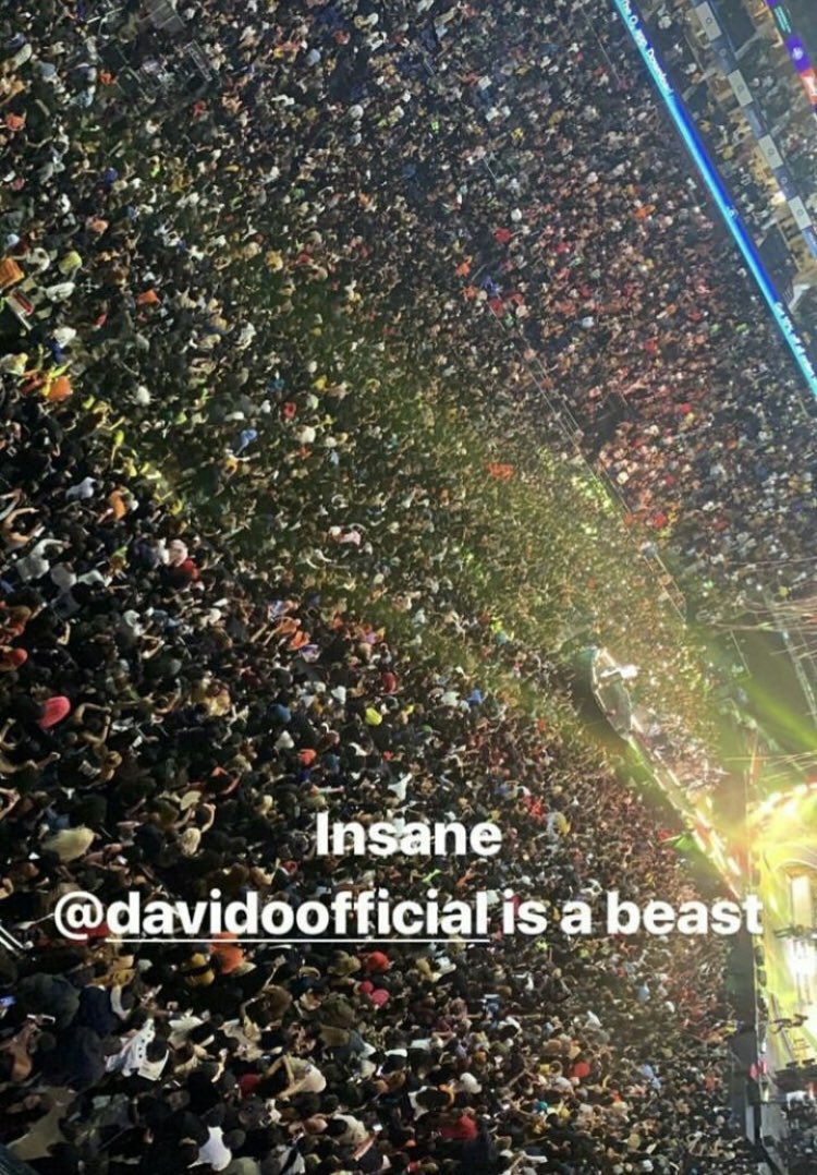dammiedammie35's tweet image. Davido is recreating this tonight and I’m here for it🥺🔥 !! Biggest artiste in Africa💪 , y’all come and witness greatness ☺️ #DavidoatTheO2