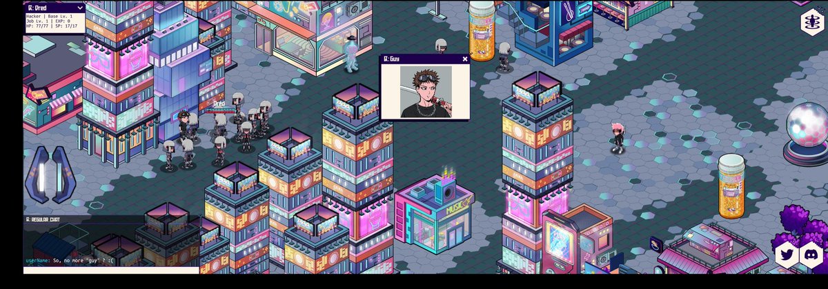 0xHvnt3r's tweet photo. @RagnarokMeta @0xfanfaron I. Found. Guy!!!!!!
Kudos to the creators of this. This was easy to play and understand, and the lore behind it is crazy too. Just talking to the hermit, the hobo, the guide, and that weird dude by the portal is mind blowing af. Foxhead ngmi π
Discord:πDred#4785
#7GUY https://t.co/uN2NE4pUum