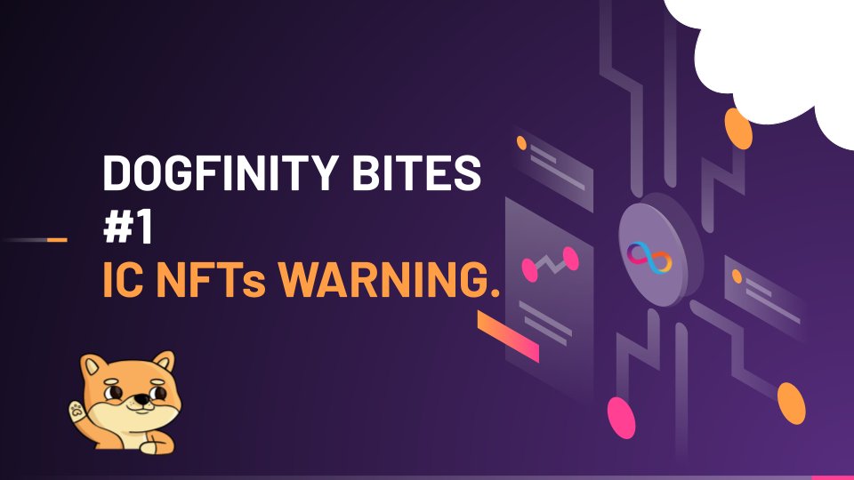 dogfinity's tweet photo. A Warning Message To The IC Fam: Beware of Cash-grabs & Slow Rug-pulls.
We have observed an influx of projects with low-effort art and generic roadmaps approaching the IC ecosystem. Some members are sounding the alarm and we want to double down on helping IC Fam stay alert
🧵👇 https://t.co/zNFoUyOYdq