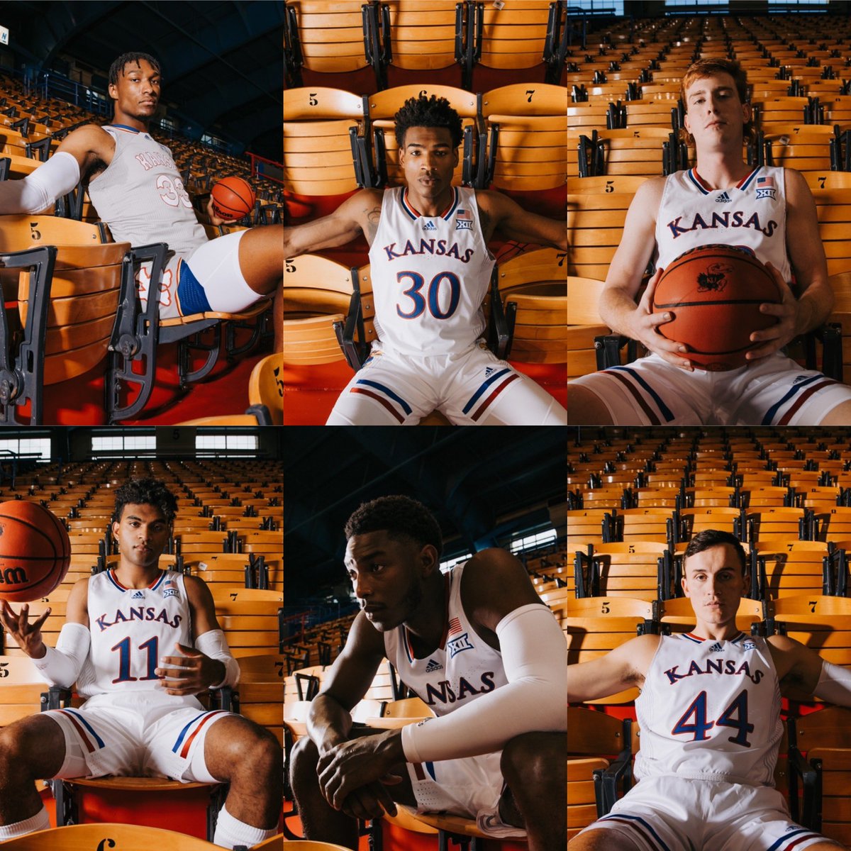 KUHoops's tweet photo. Simply put, thank you seniors 💙❤️ https://t.co/zpBEVmiYHK