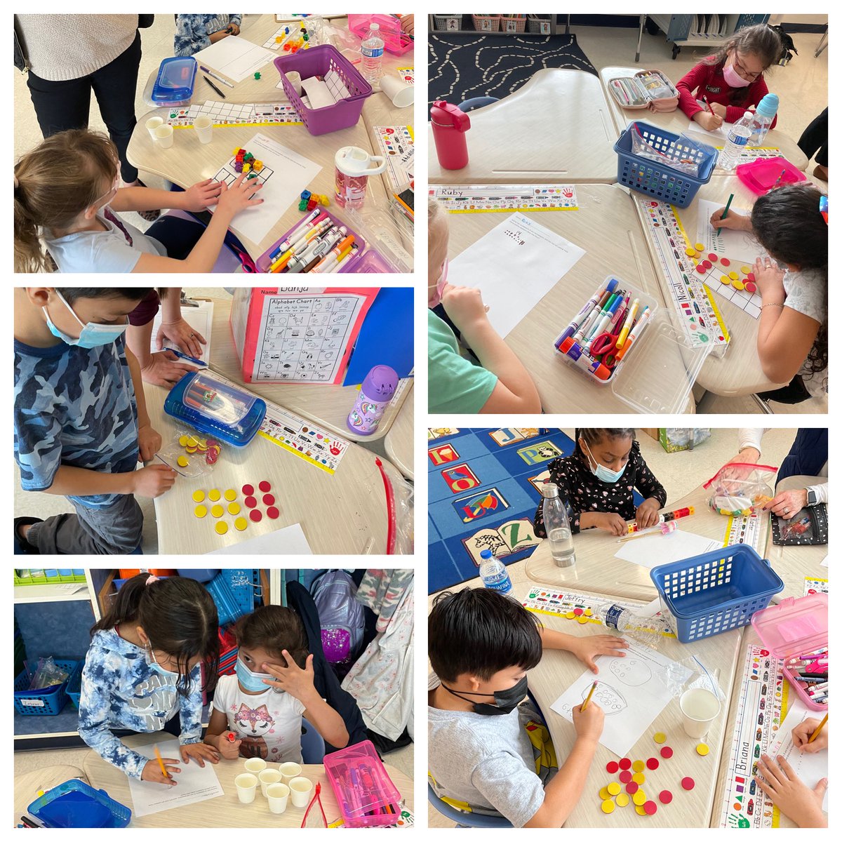 Erica__Beckett's tweet photo. A week filled with math learning & joy as kindergarten through 2nd grade teachers engaged in day 1 of labsites @BucknellElem. Such deep thinking & conversations around facilitating a task & share using the 5 Practices for Orchestrating Discussions #labsites #richtasks https://t.co/ri9uzYBpTI