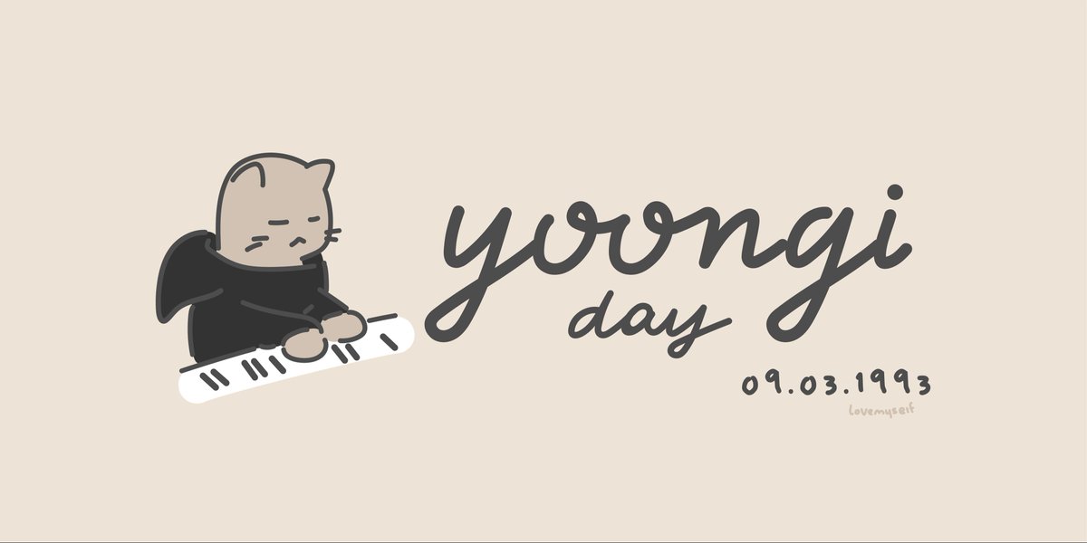 yoongi day layouts! 🤍