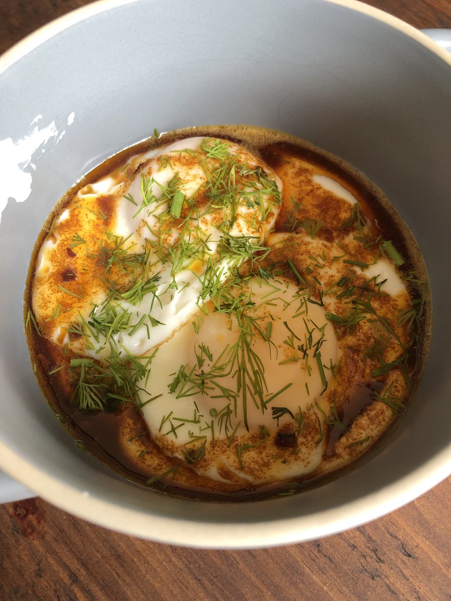 Turkish eggs, we’ll done Sugar ❤️