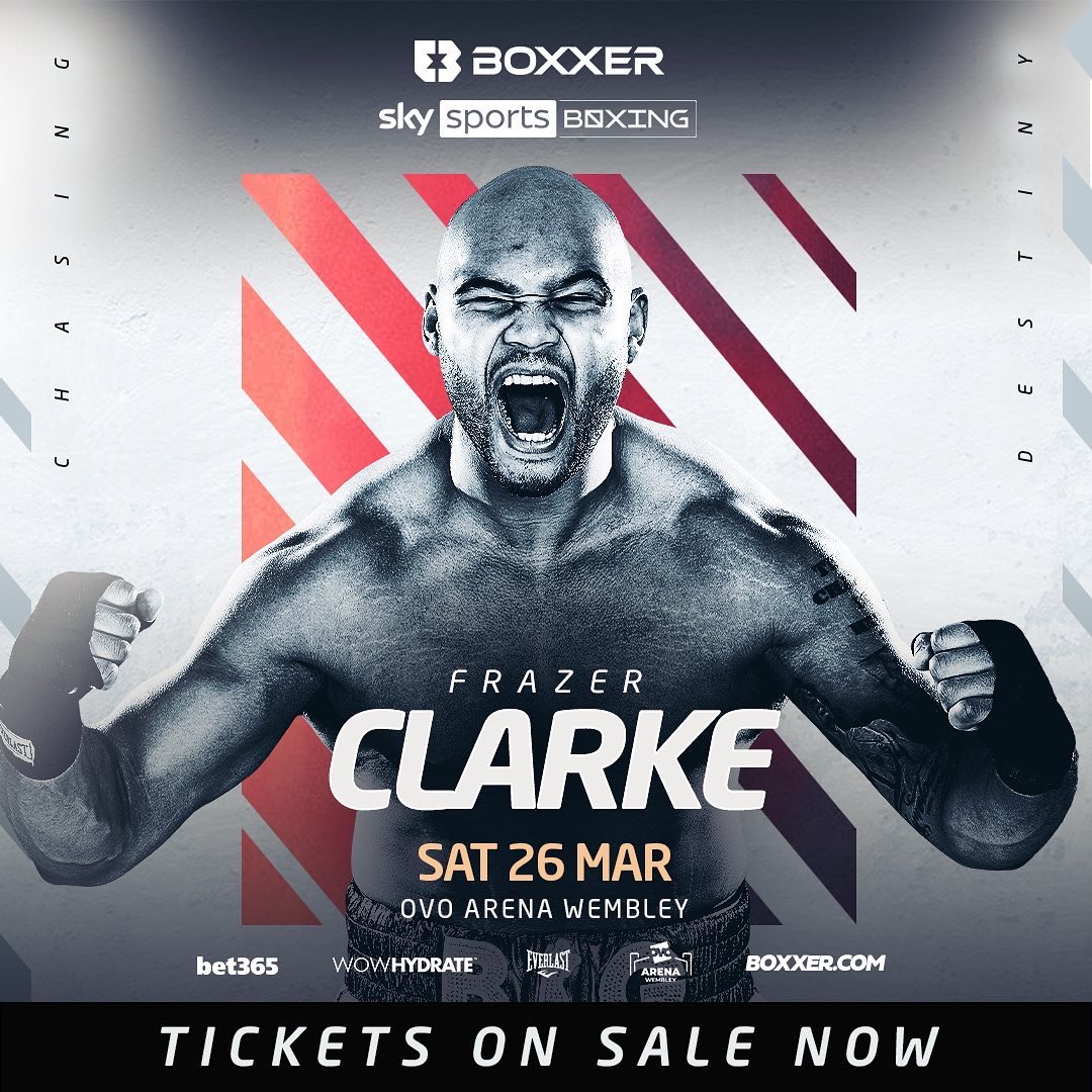 boxxer's tweet photo. Fights added ✅ Fresh off a knockout debut, @BigFrazeBoxer is ready to continue his climb up the heavyweight division 📈

@HassanTheHitman is back out in London and on the hunt for another W 😤

🗓3 weeks to go…
#FightNightLondon | March 26 | OVO Arena | @skysportsboxing https://t.co/9Teb39jBpB
