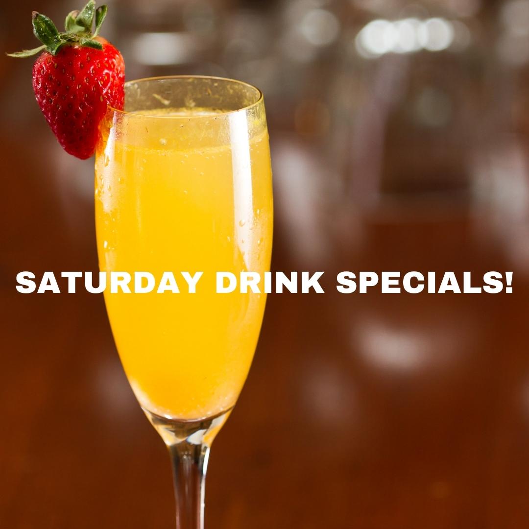 Deals on bloody mary's. caesar's, clamdiggers, screwdrivers and mimosas all day long! 🥂Cheers to the weekend!🥂