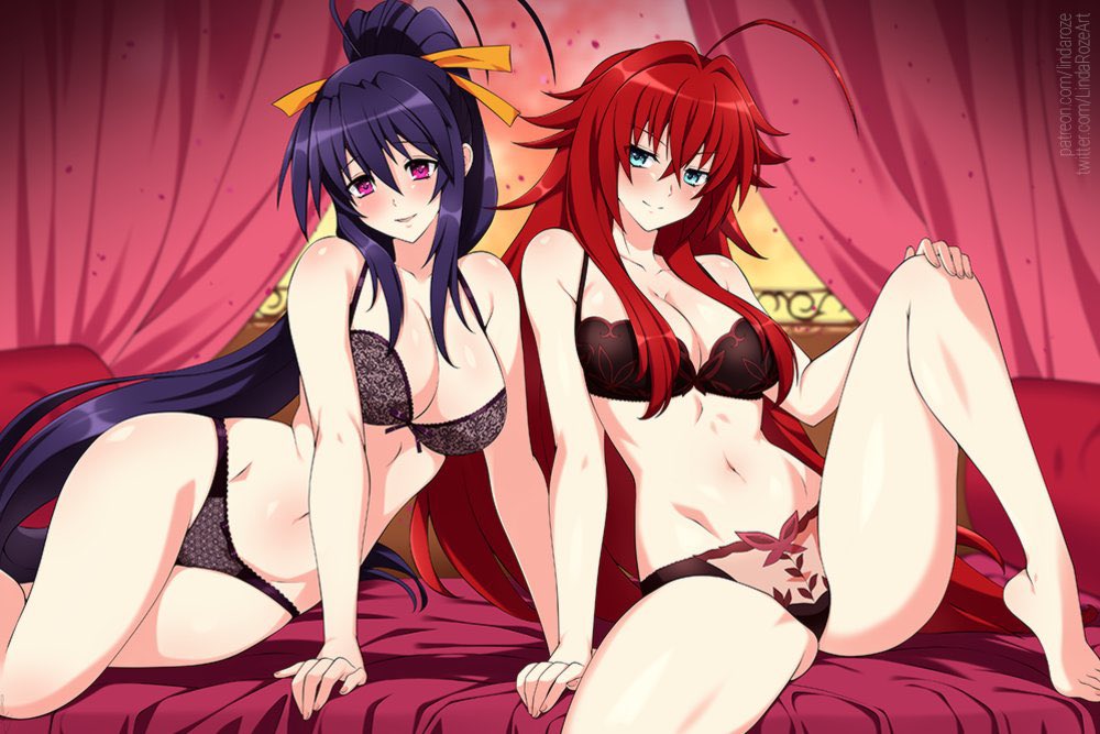 Still Rias of course, tho' Akeno's very close behind They just ma...