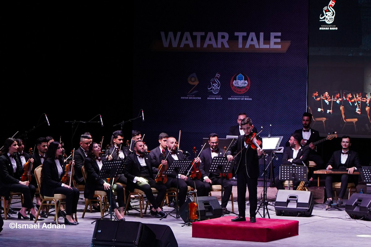 Ismaeladnan99's tweet photo. Members of Watar orchestra play a music at #Mosul University Theater of which was newly-rehabilitated, after it was burned by #ISIS, on February 25, 2022.
Photo by Ismael Adnan
#iraq #irak #orchestra #music #unviversity #theater #war #life #journalim #photojournalism #photography https://t.co/ApayzOOu6B