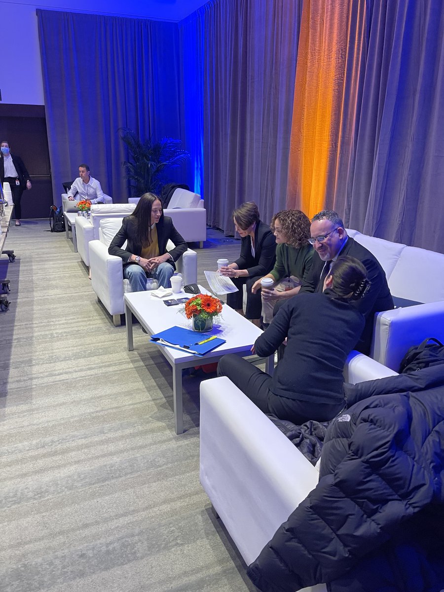 ShiraSpringer's tweet photo. From prep to #SSAC22 panel: Thank you @S10Bird @LaurieHernandez @MassAGO @SecCardona for your time, insights &amp; leadership! Tremendous and tremendously important conversation on the #PowerofTitleIX &amp; value of women’s sports/women athletes that we need to continue. https://t.co/LbYHiDATyQ