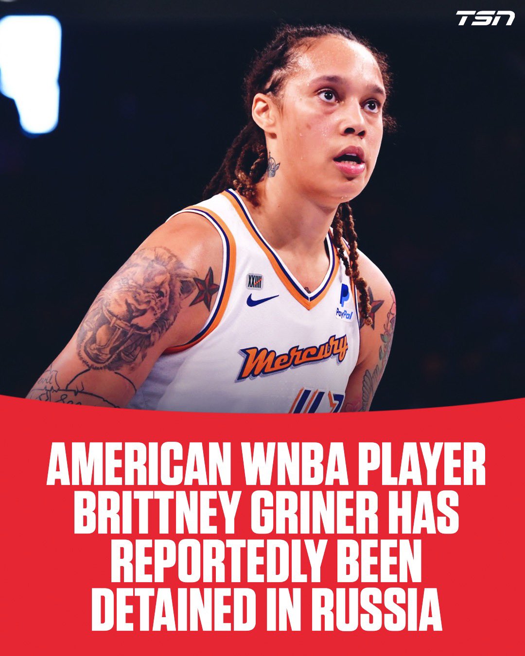 Tsn On Twitter Russian Federal Customs Service Announced The Arrest Of An American Basketball Player Reported To Be Two Time Olympic Gold Medalist And Seven Time All Star Brittney Griner The Customs Service Cites Finding