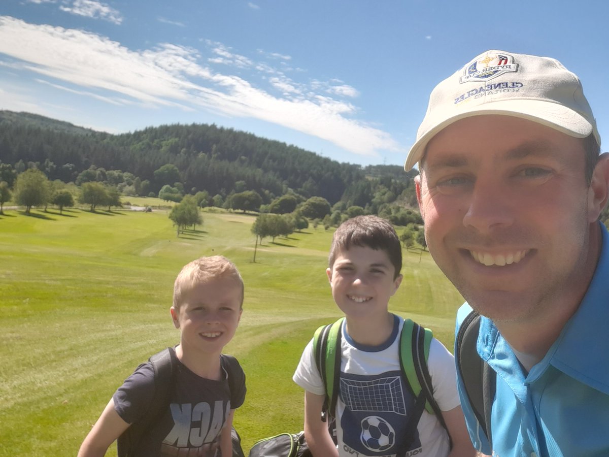 highlanderjamie's tweet photo. @AigasGolfCourse Enjoyed our golf last summer with you. Nice wee test but also kid friendly https://t.co/ewRa6m2qfJ