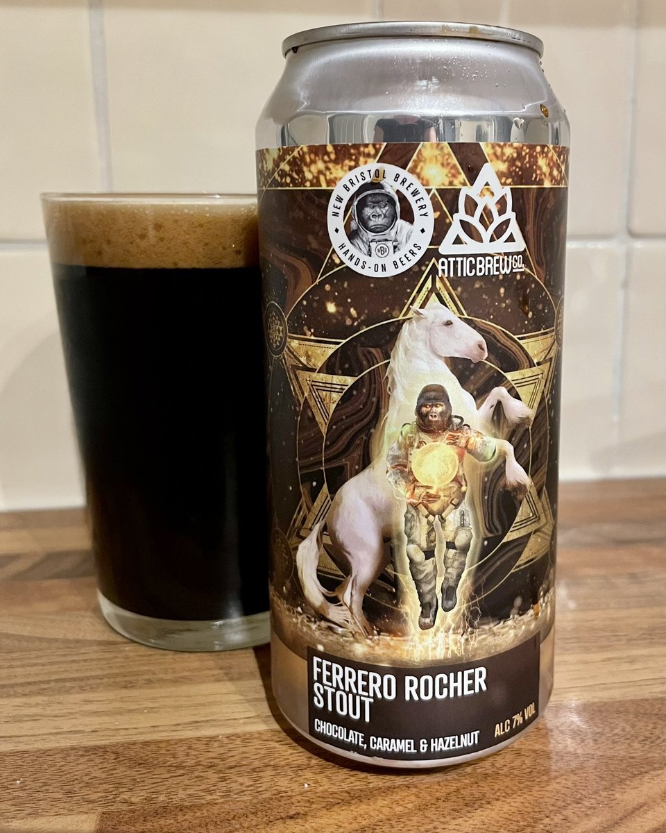 ToonEll's tweet photo. Another cracking stout from @NewBristol courtesy of @nordbottleshop https://t.co/ZNWH8w46Fy