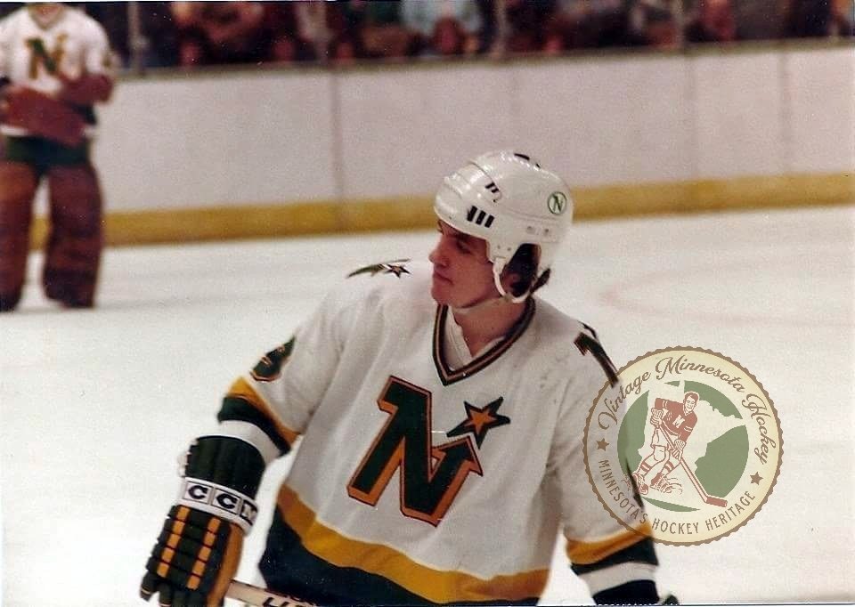 Remember when <a href="/1980MiracleTeam/">1980 Miracle Hockey Team</a> Magic Man MARK JOHNSON briefly played for the North Stars during the 1981-82 season?  <a href="/FanHQ/">Fan HQ</a> has a very limited number of Johnson autographed North Stars pucks for sale! fanhqstore.com/products/mark-…