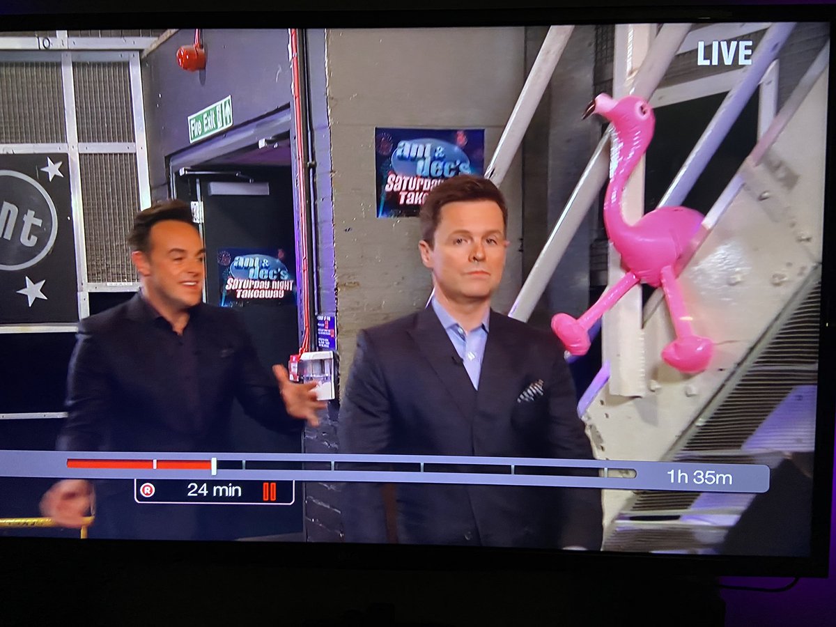 #ICanSeeYourThing #SaturdayNightTakeaway