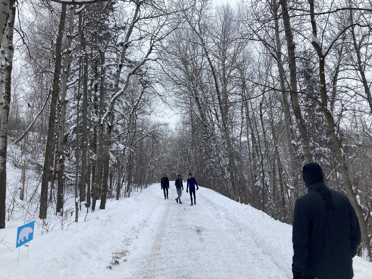 merissafb1's tweet photo. Some beautiful wintry views this morning in YEG! Mill Creek beauty! #yeg #runyeg #bostontraining 🏃‍♀️ https://t.co/AyJBcsUxpg