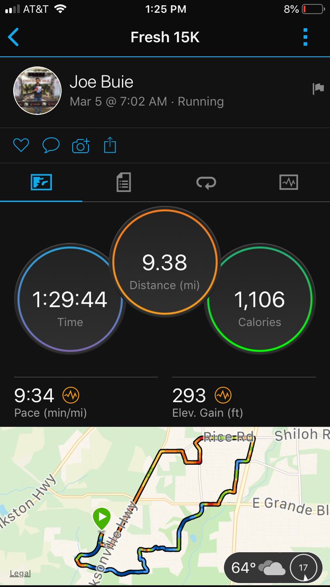 etfs_JBuie's tweet photo. My 8th #Fresh15 race. A tad warm and humid but not terrible. https://t.co/96cMUxIj8f
