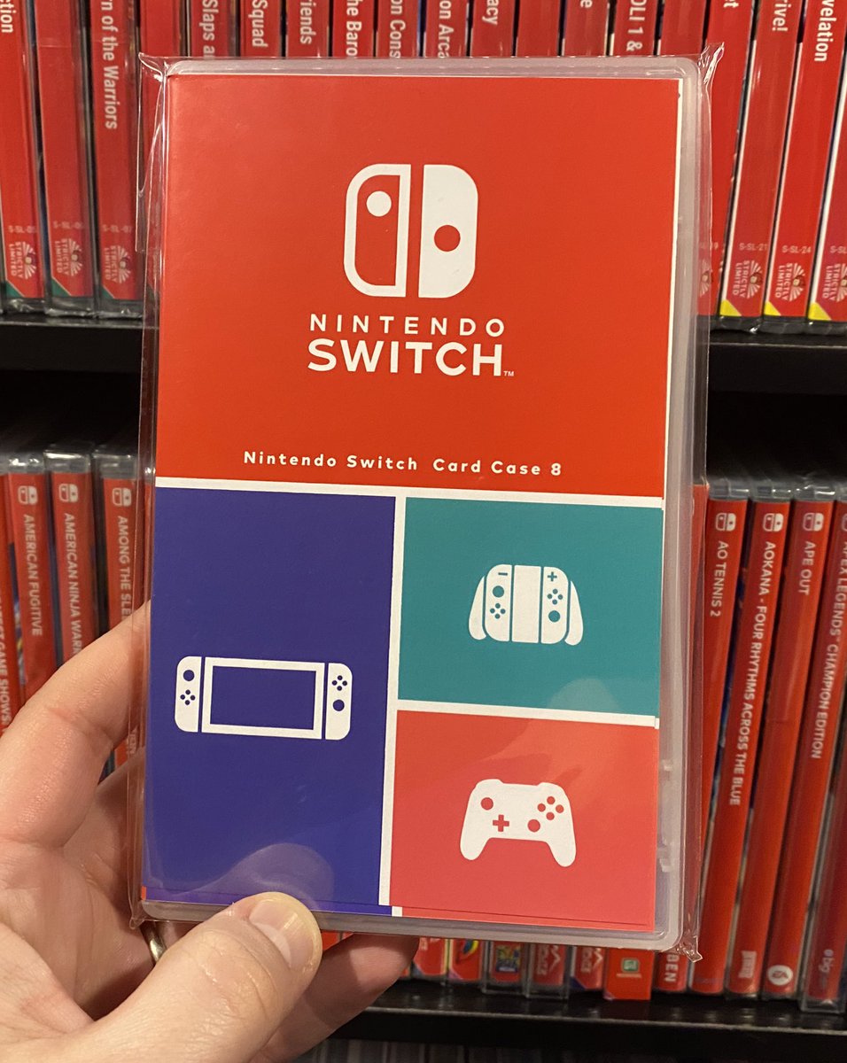 JPSWITCHMANIA's tweet photo. 🚨 PROMO CASE GIVEAWAY 🚨 

How would you like a #NintendoSwitch official 8-cartridge holder promo case? Of course you would!

✅ Follow @JPSWITCHMANIA 
✅ Like &amp; RT
✅ Comment on 1 game you’d store in the case. 

Open to all regions and winner picked March 12th. 

#SwitchCorps https://t.co/pxH3lbqkEU