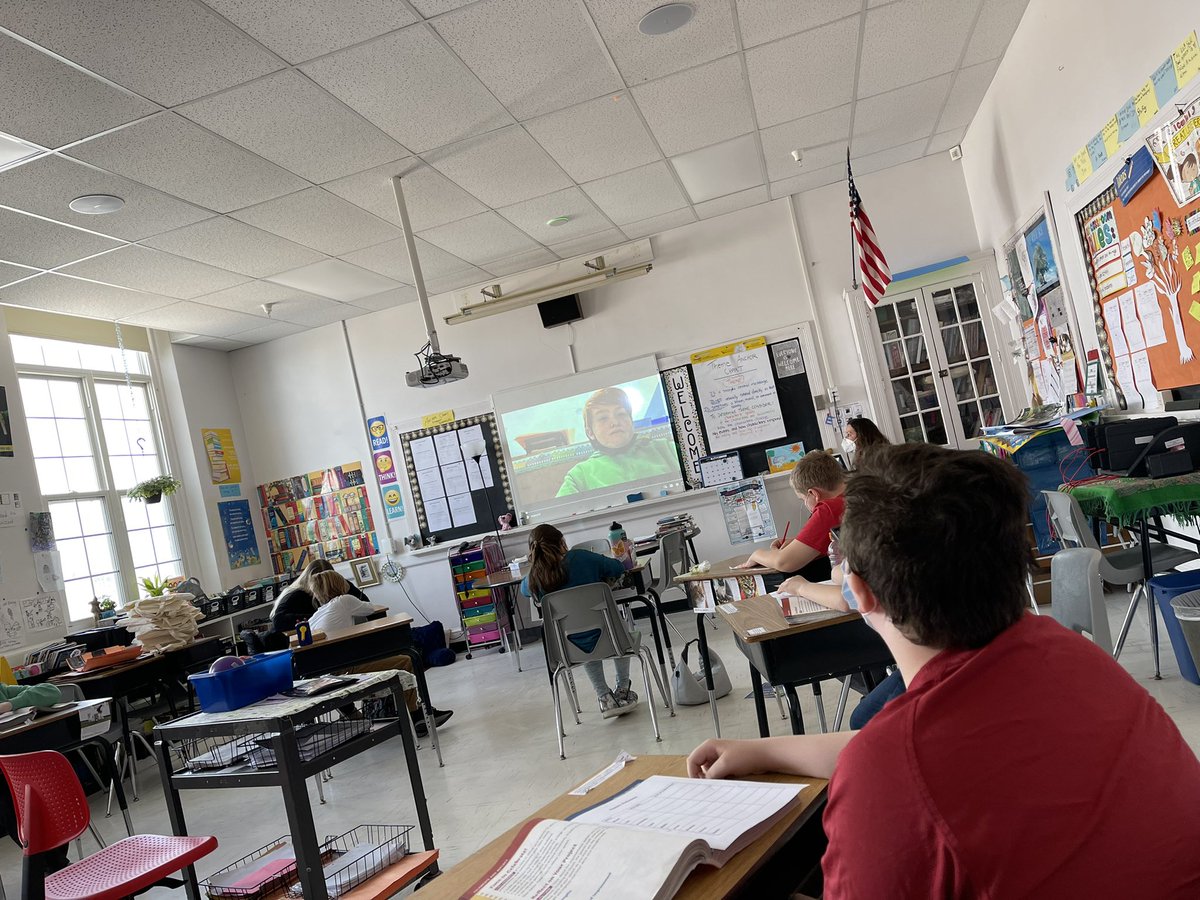 Im proud of our 5th grade students! They researched, wrote opinion essays and then used Flipgrid to record themselves reading their writing as to why their self selected person should have a holiday honoring them. Peers gave feedback on their presentation. #studentwriters