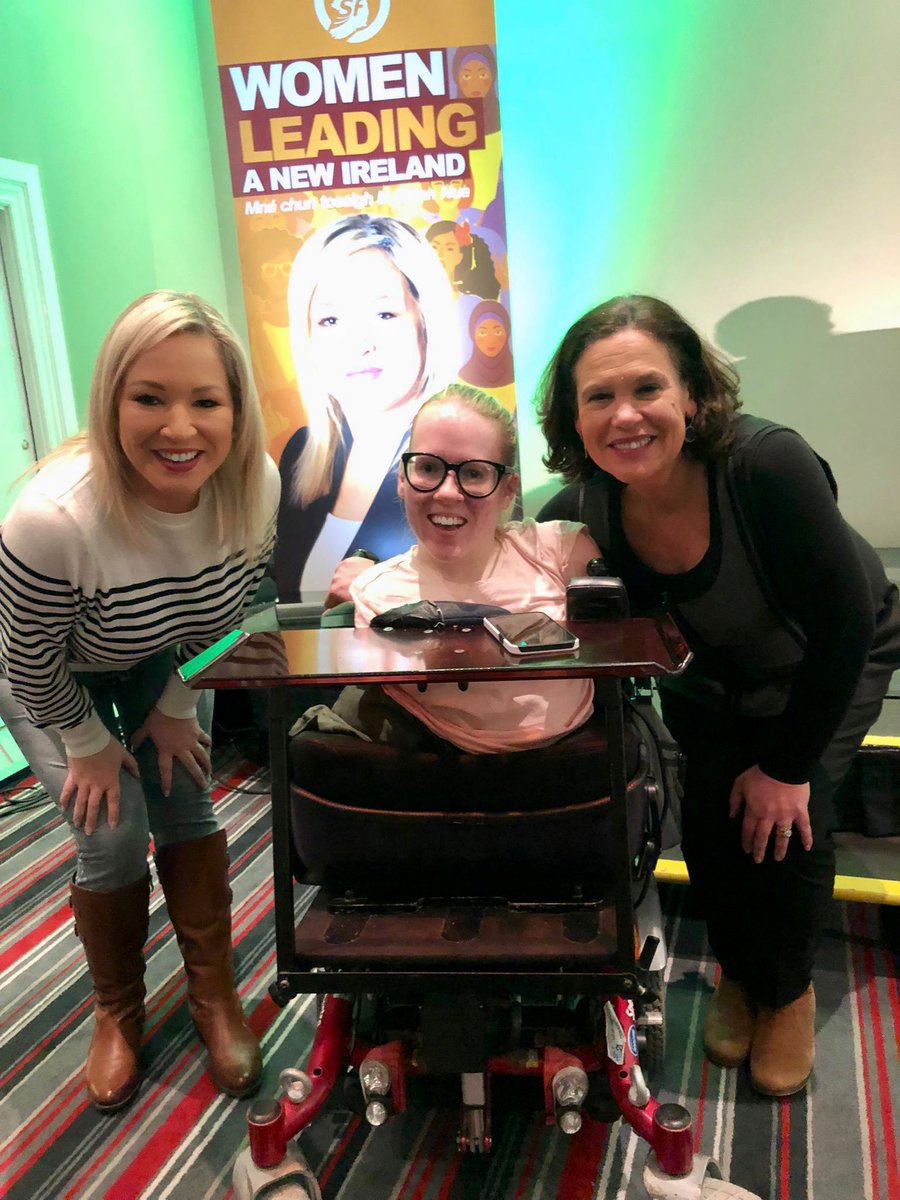 An honour to be in between two inspirational women! Change is coming and I for one can’t wait for Women to Lead A New Ireland #IWD2022 #BreakTheBias <a href="/moneillsf/">Michelle O’Neill</a> <a href="/MaryLouMcDonald/">Mary Lou McDonald</a> <a href="/sinnfeinireland/">Sinn Féin</a>