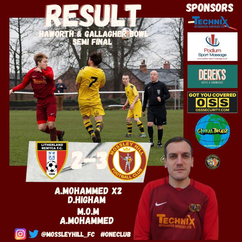 You dont need us to tell you the result…. These fellas want their cup back! What a performance from our lads with goals from Dean Higham and 2 for The King <a href="/adil_m_mohammed/">adil</a>. Boss! Boss! Boss! #oneclub