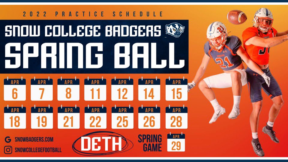 Snow College Badger Football tweet media