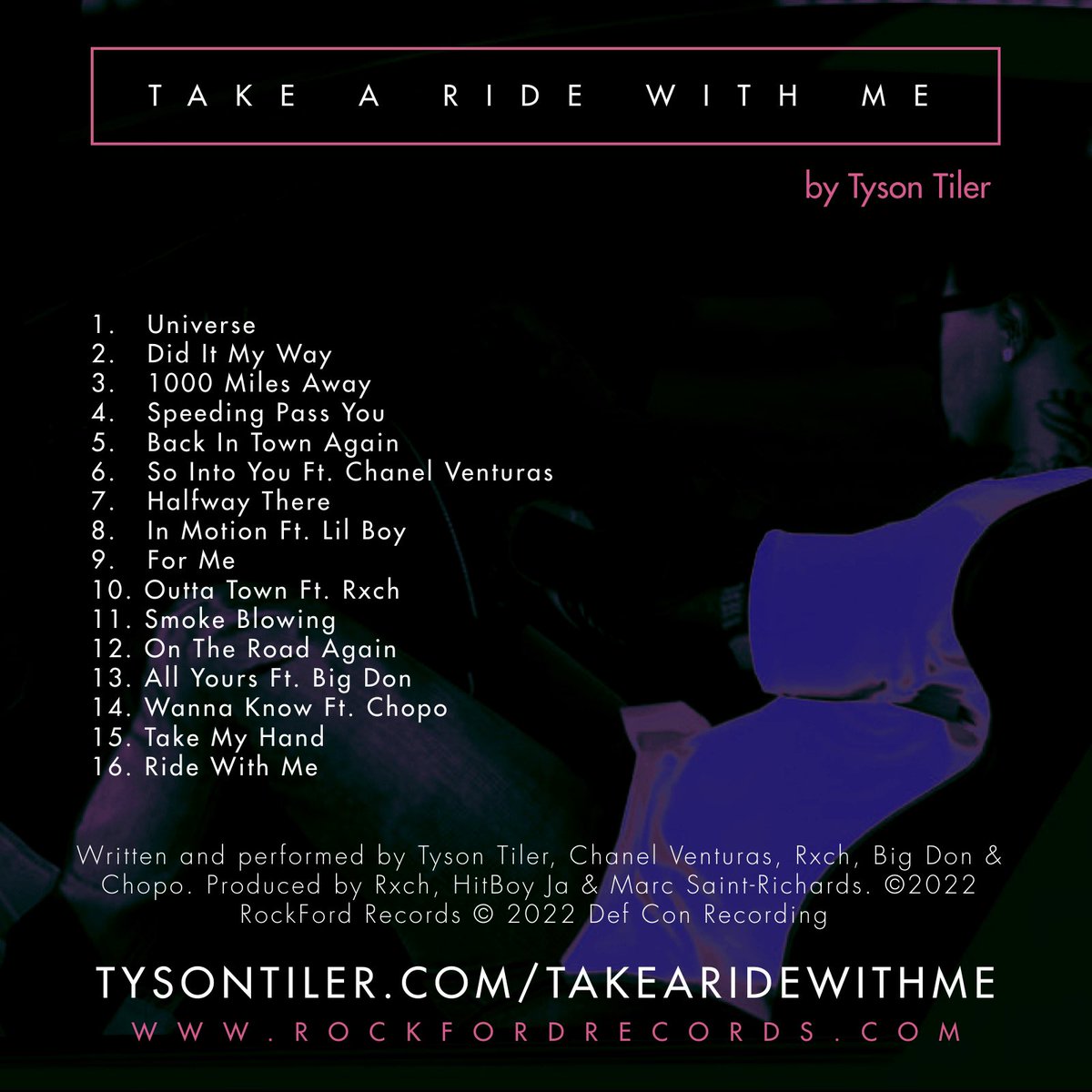 #TARWM 💿

rockfordrecords.co/takearidewithme