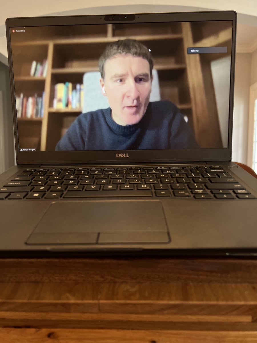 Honored to be on a Zoom call w/Slavik Pyzh, President of Ukraine Baptist Seminary &amp; Ukraine Partnership Foundation.  Thank you ⁦<a href="/tnbaptist/">TNBaptist Mission Bd</a>⁩ for your generosity for Ukraine 🇺🇦 refugees. “Ten days ago our classes were filled with students, now it is filled with refugees”.