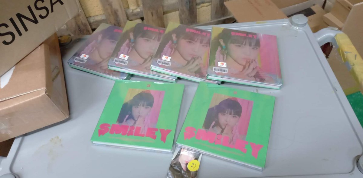 7FILMSSHOP's tweet photo. #7FILMSupdates
ARRIVED AT KR ADDRESS
- Yuju rec. album
- yena smiley (feb go)
- skz sgs
- ive sgs
- tbz sg
- lucy blue album
- ive eleven sets https://t.co/farIa2ldzR